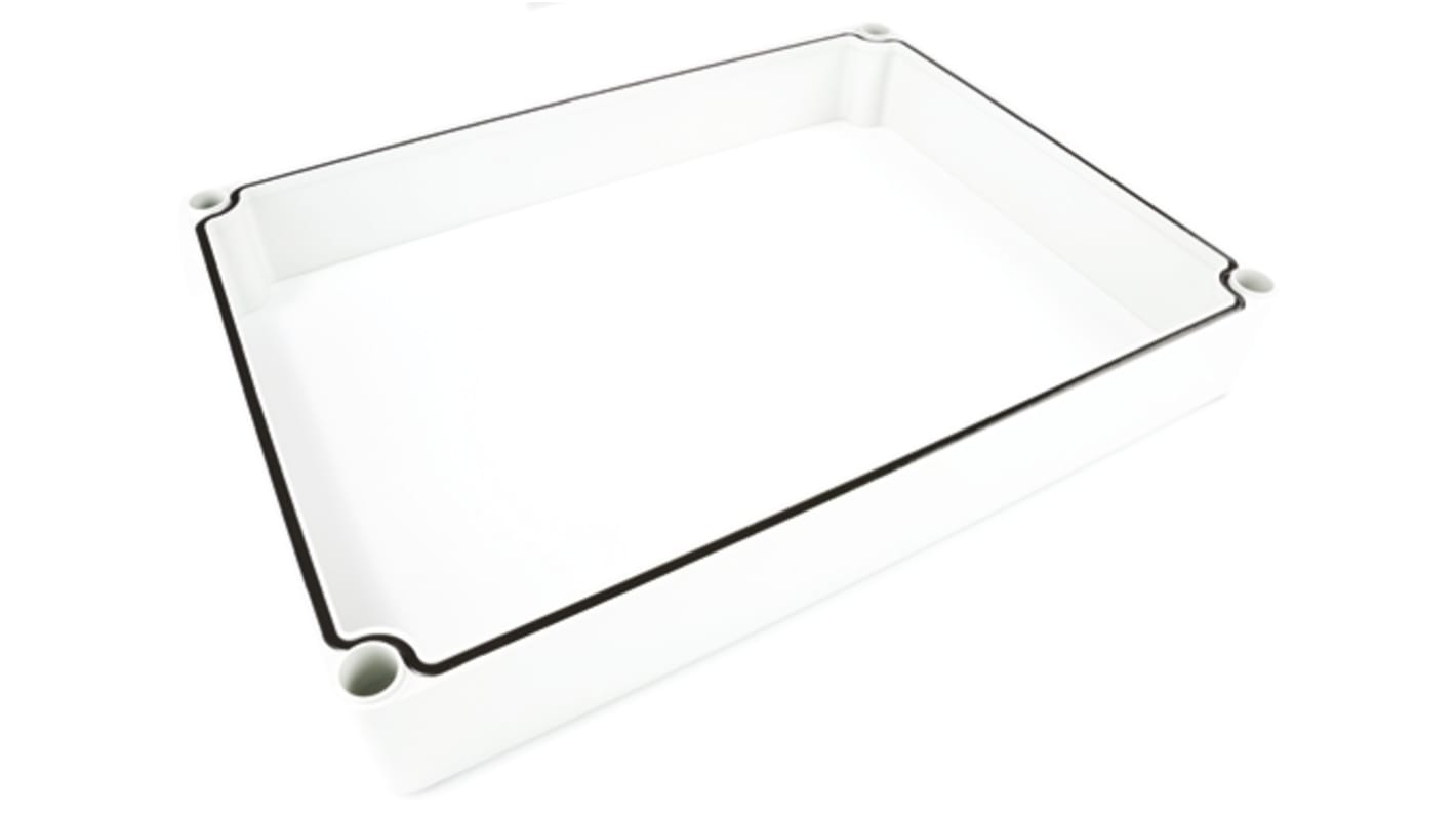 Fibox Polycarbonate Enclosure Lid for Use with EK Enclosure, 380 x 280 x 50mm
