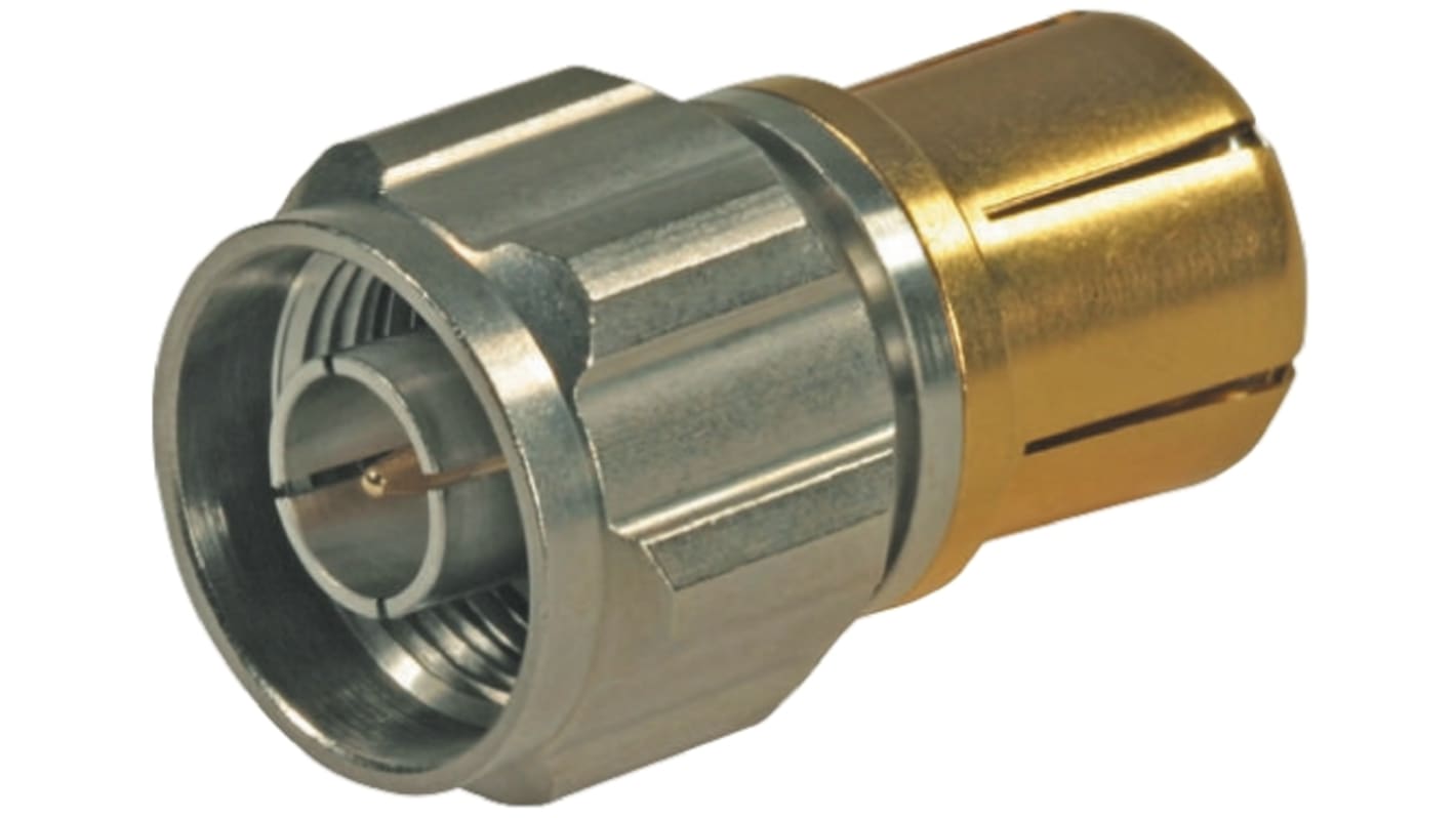 Huber+Suhner 射频转接器, N公头转N母头, 直向, 50Ω阻抗, 4GHz铍铜触芯