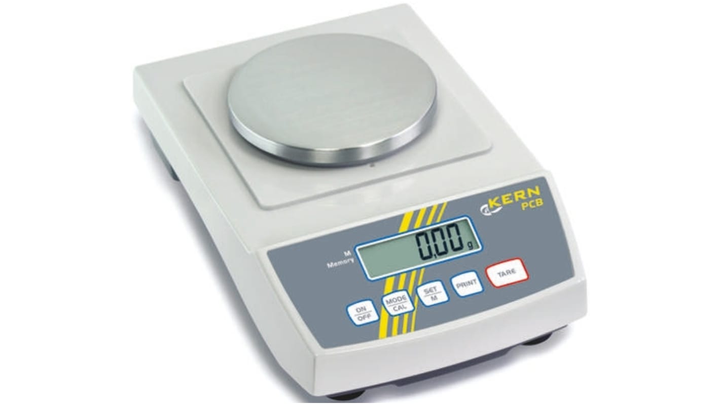 Kern PCB 200-2 Precision Balance Weighing Scale, 200g Weight Capacity, With RS Calibration