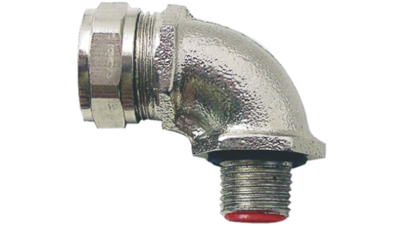 Raccordo per cavi Adaptaflex 1621-400S SPL in Ottone zincato, Argento, filetto M16, 16mm