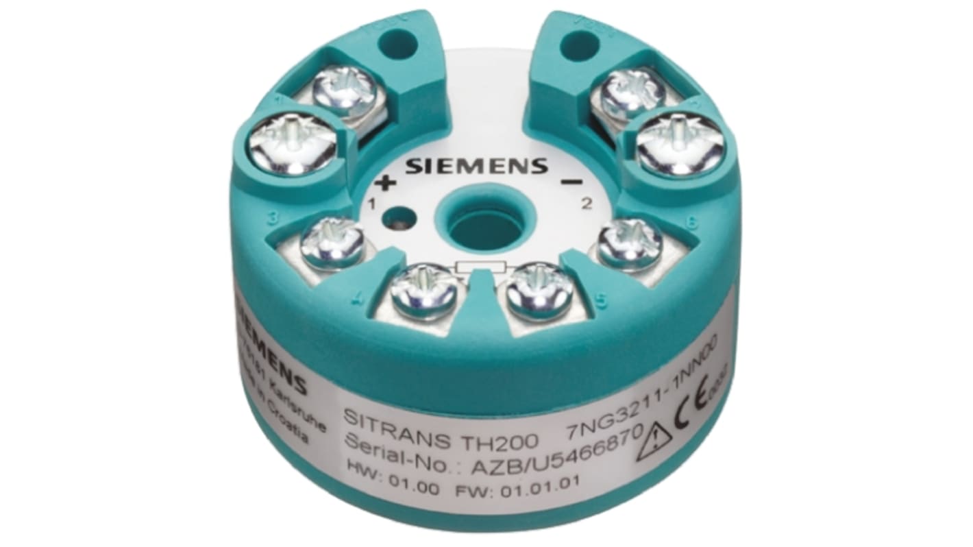 Siemens Temperatur-Messumformer Ø 44 mm 11 → 35 V dc für PT100