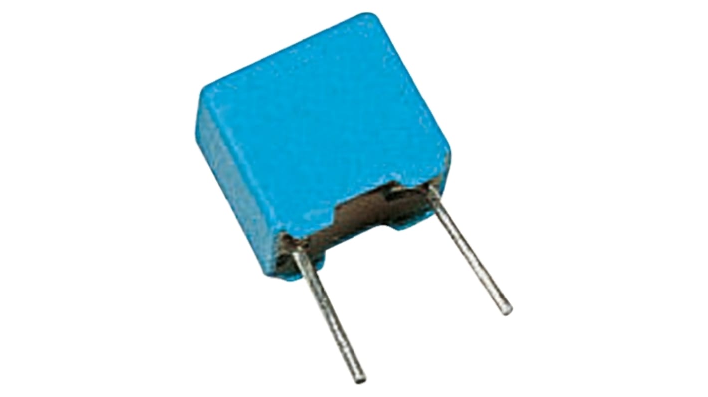 Vishay KP 1830 Polypropylene Film Capacitor, 250 V ac, 630 V dc, ±1%, 1nF, Through Hole