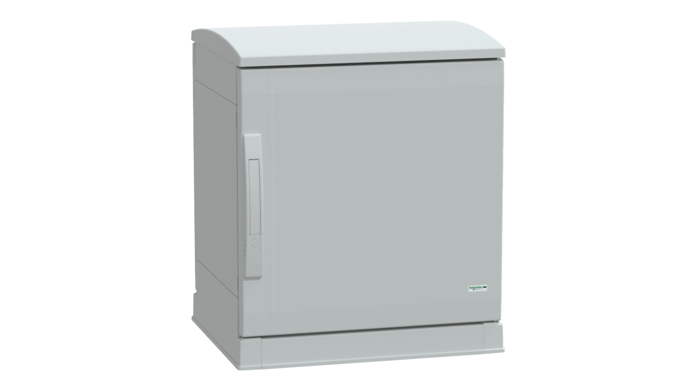 Schneider Electric Thalassa Series Fibreglass Reinforced Polyester Single-Door-Door Floor Standing Enclosure, Opaque