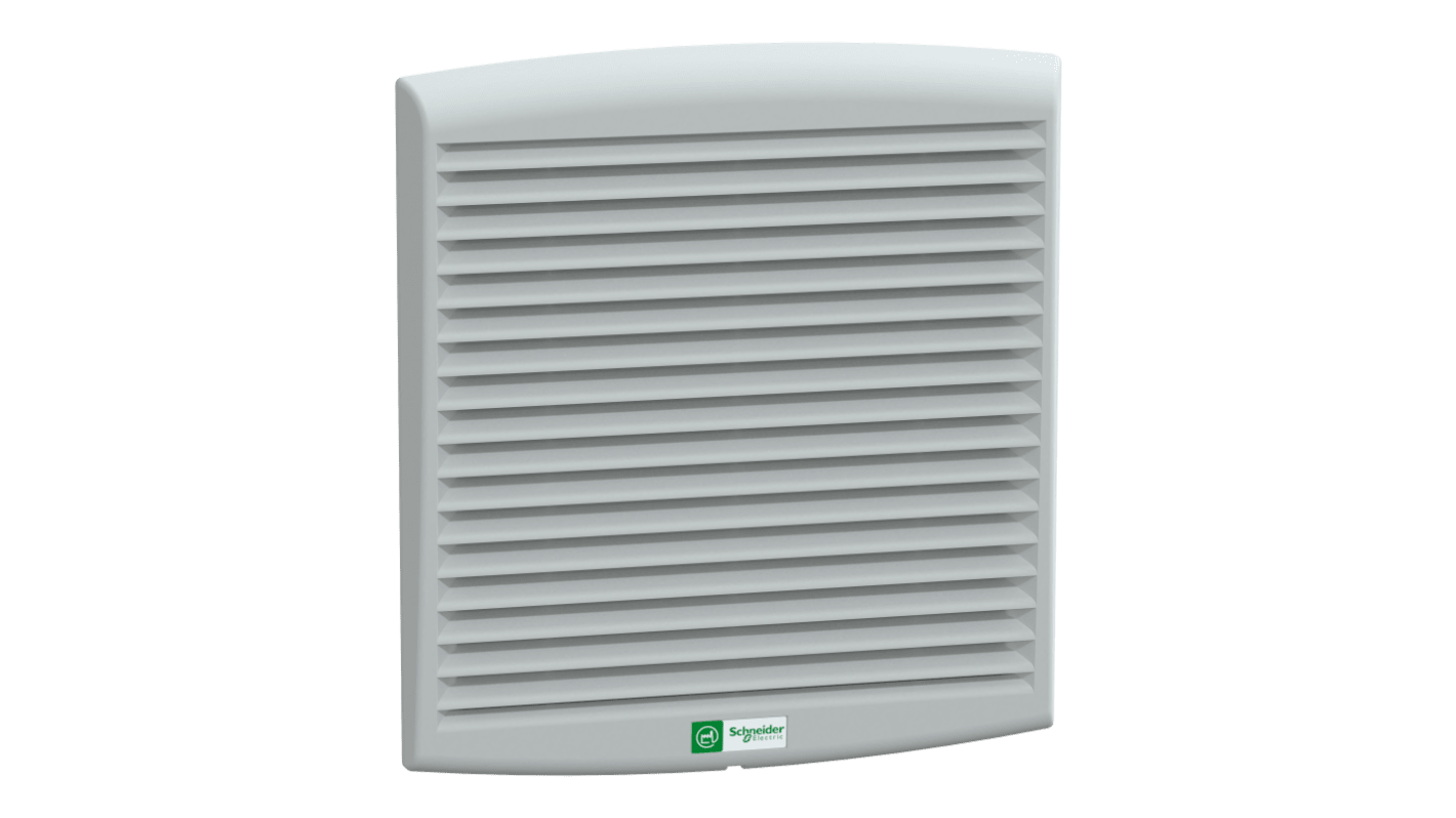Schneider Electric ClimaSys Series Filter Fan, 75 → 126 V, ac Operation, 165m³/h Filtered, IP54, 268 x 248 x
