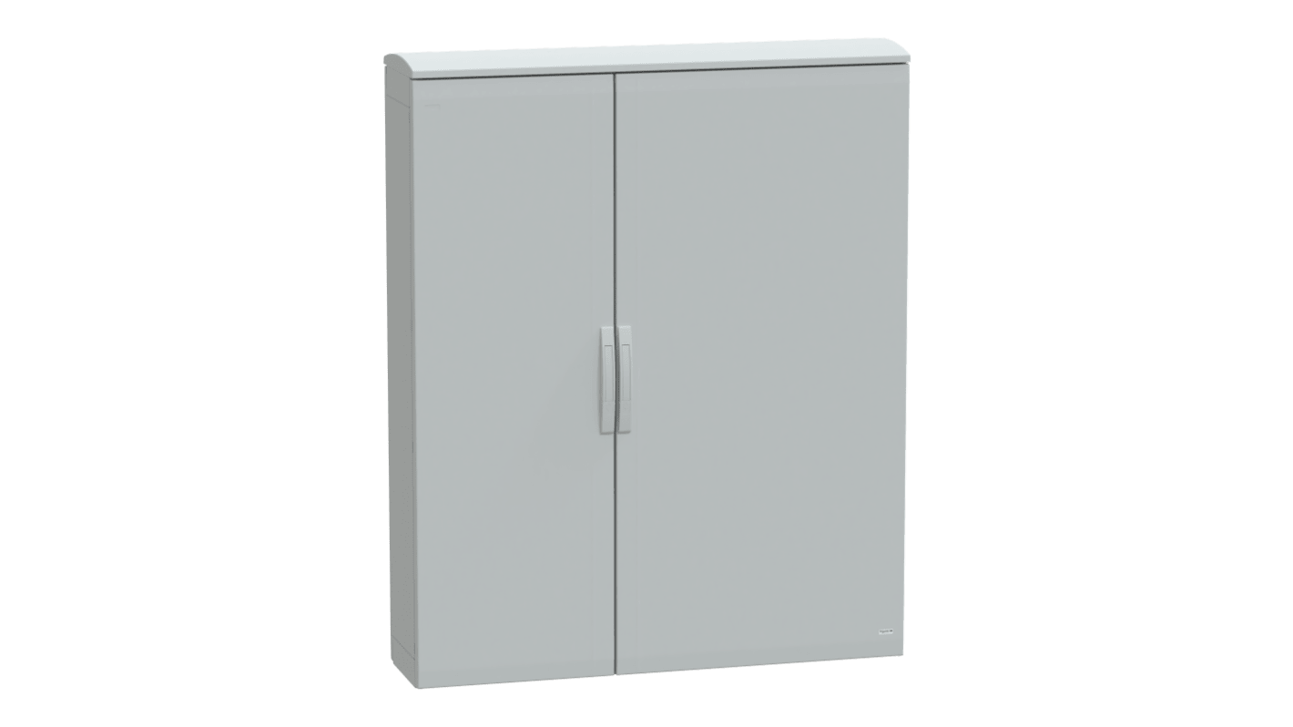 Schneider Electric Thalassa Series Fibreglass Reinforced Polyester Double-Door-Door Floor Standing Enclosure, Opaque