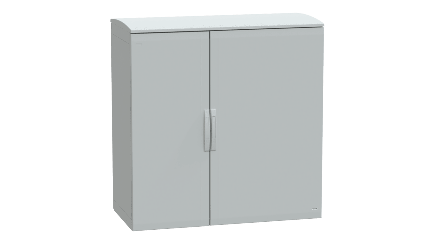 Schneider Electric PanelSeT Series Fibreglass Reinforced Polyester Double-Door-Door Floor Standing Enclosure, Opaque