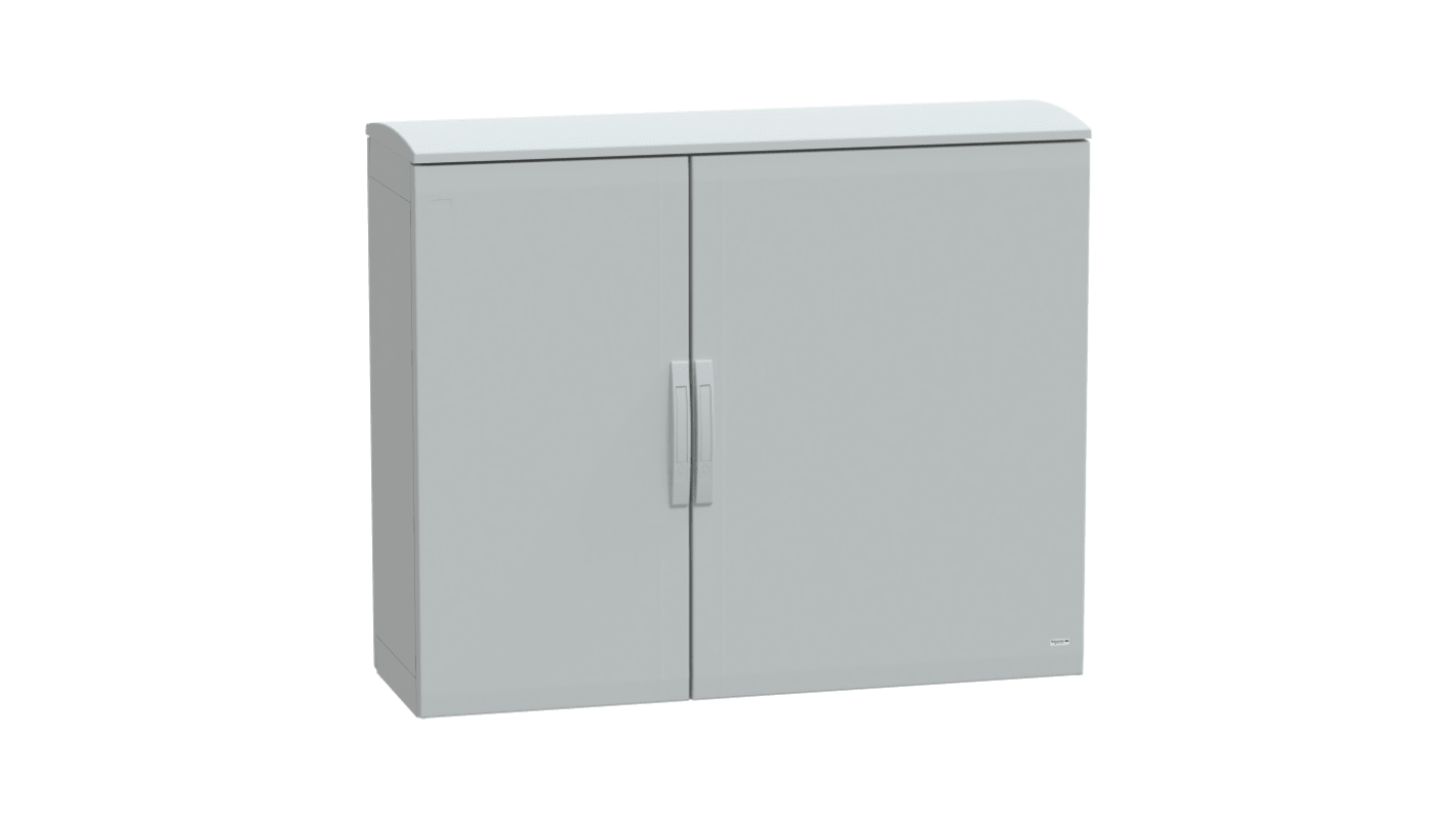 Schneider Electric Thalassa Series Fibreglass Reinforced Polyester Double-Door-Door Floor Standing Enclosure, Opaque