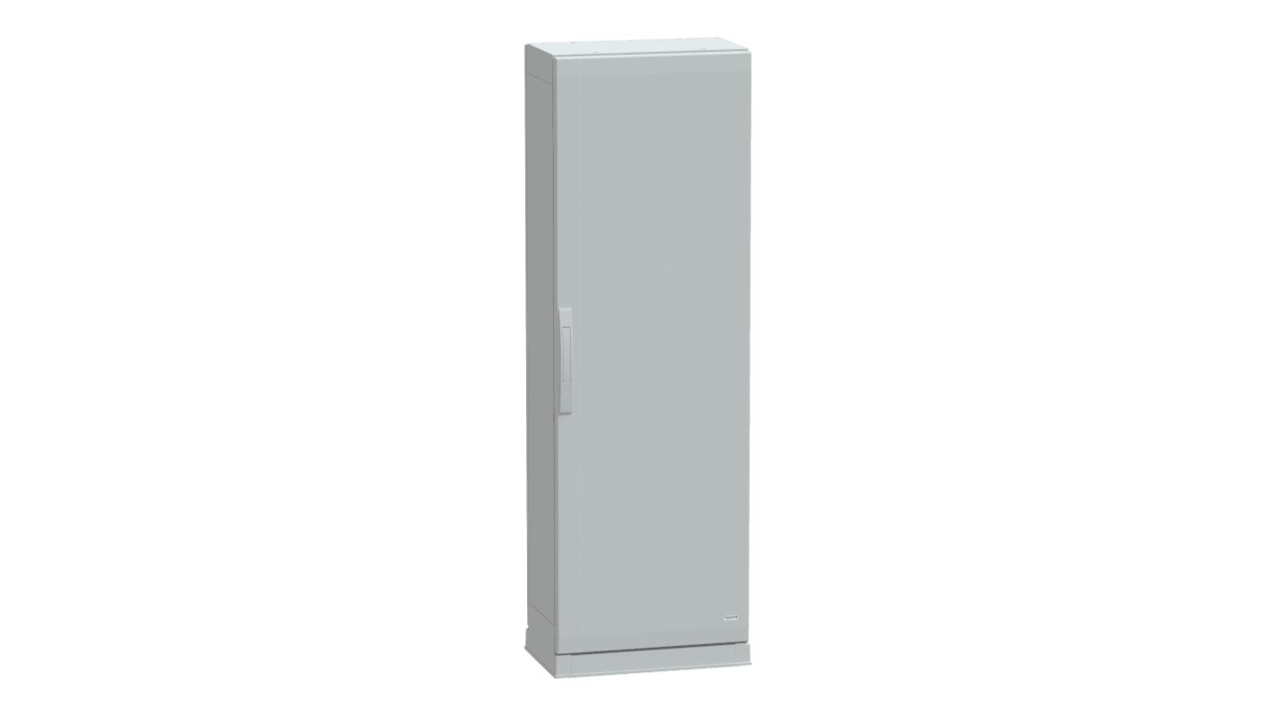 Schneider Electric PanelSeT Series Fibreglass Reinforced Polyester Single-Door-Door Floor Standing Enclosure, Opaque