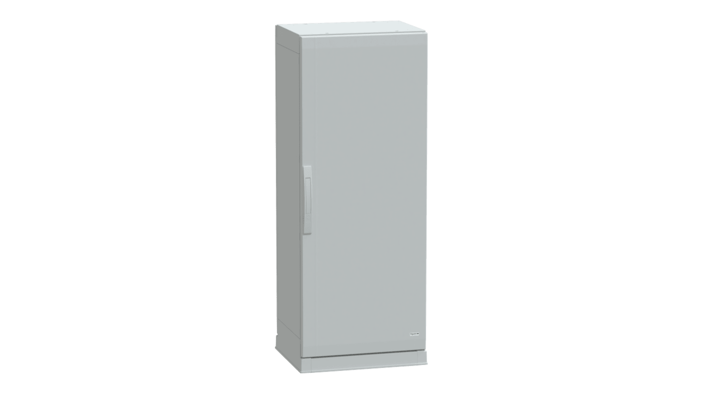 Schneider Electric PanelSeT Series Fibreglass Reinforced Polyester Single-Door-Door Floor Standing Enclosure, Opaque
