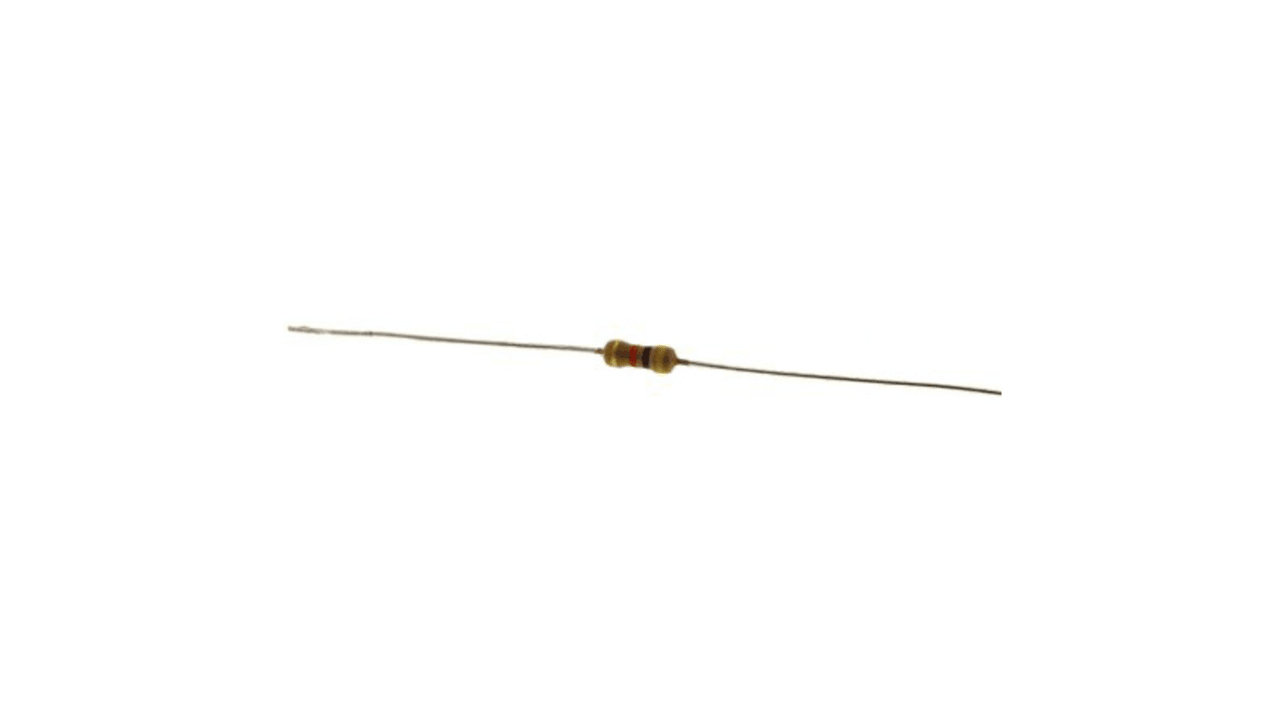 TE Connectivity 47kΩ Carbon Film Resistor 0.33W ±5% CFR25J47K