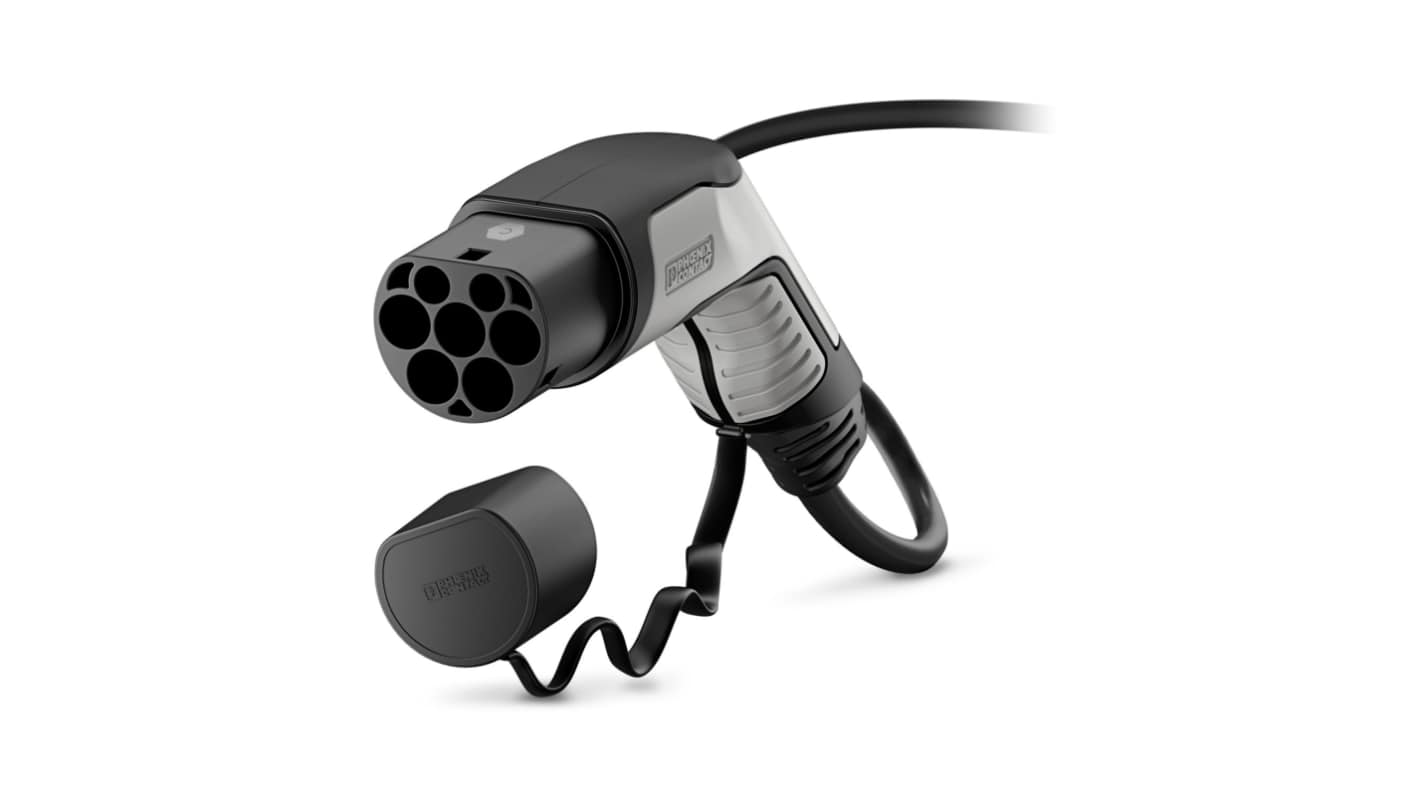 Phoenix Contact 32 A Mode 3, Type 2, EV Charging Cable 3m