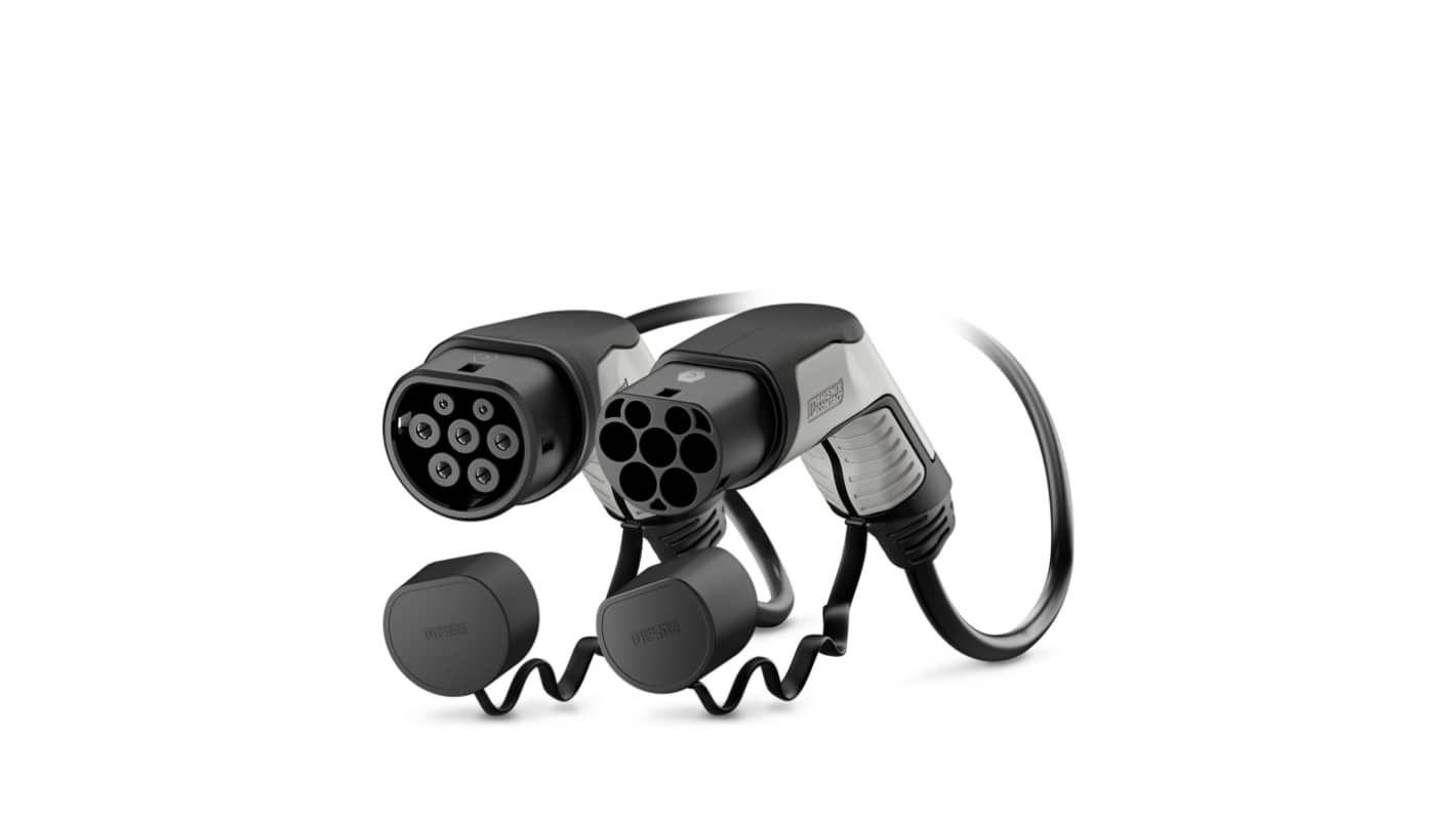 Phoenix Contact 20 A Mode 3, Type 2, EV Charging Cable 8m