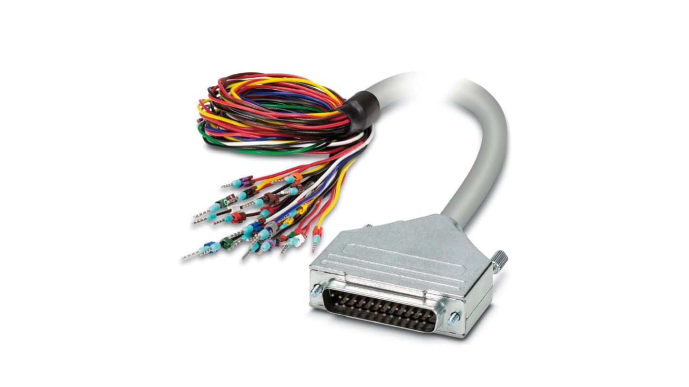Phoenix Contact D-Sub Cable, 15m