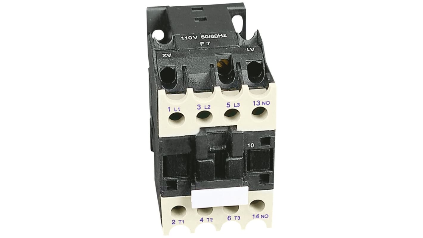 RS PRO Contactor, 24 V dc Coil, 25 A, 4 kW, 3NO