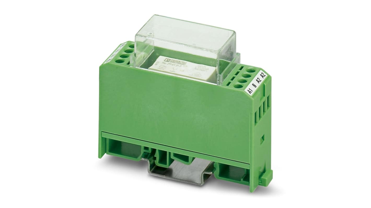 Phoenix Contact EMG Series Smart Power Relay, 5 A Load, DIN Rail Mount, 13.2 Vdc Control