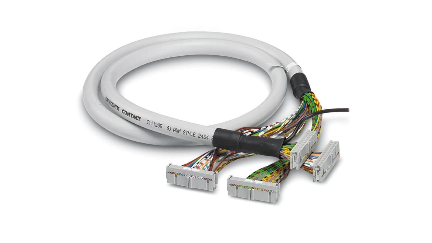 Phoenix Contact IDC IDC Cable, 3m PVC