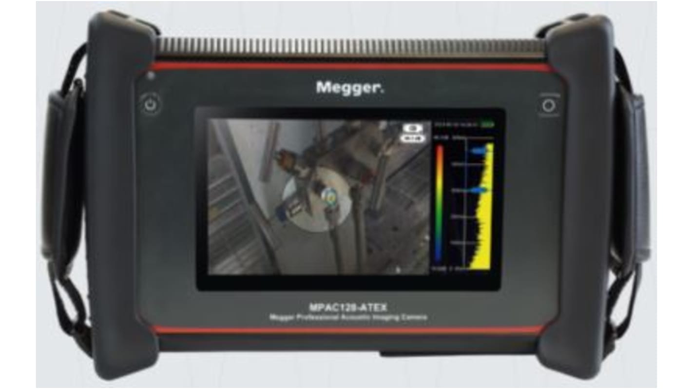 Megger MPAC128 ATEX Acoustic Imager, 1024 x 600pixel Display