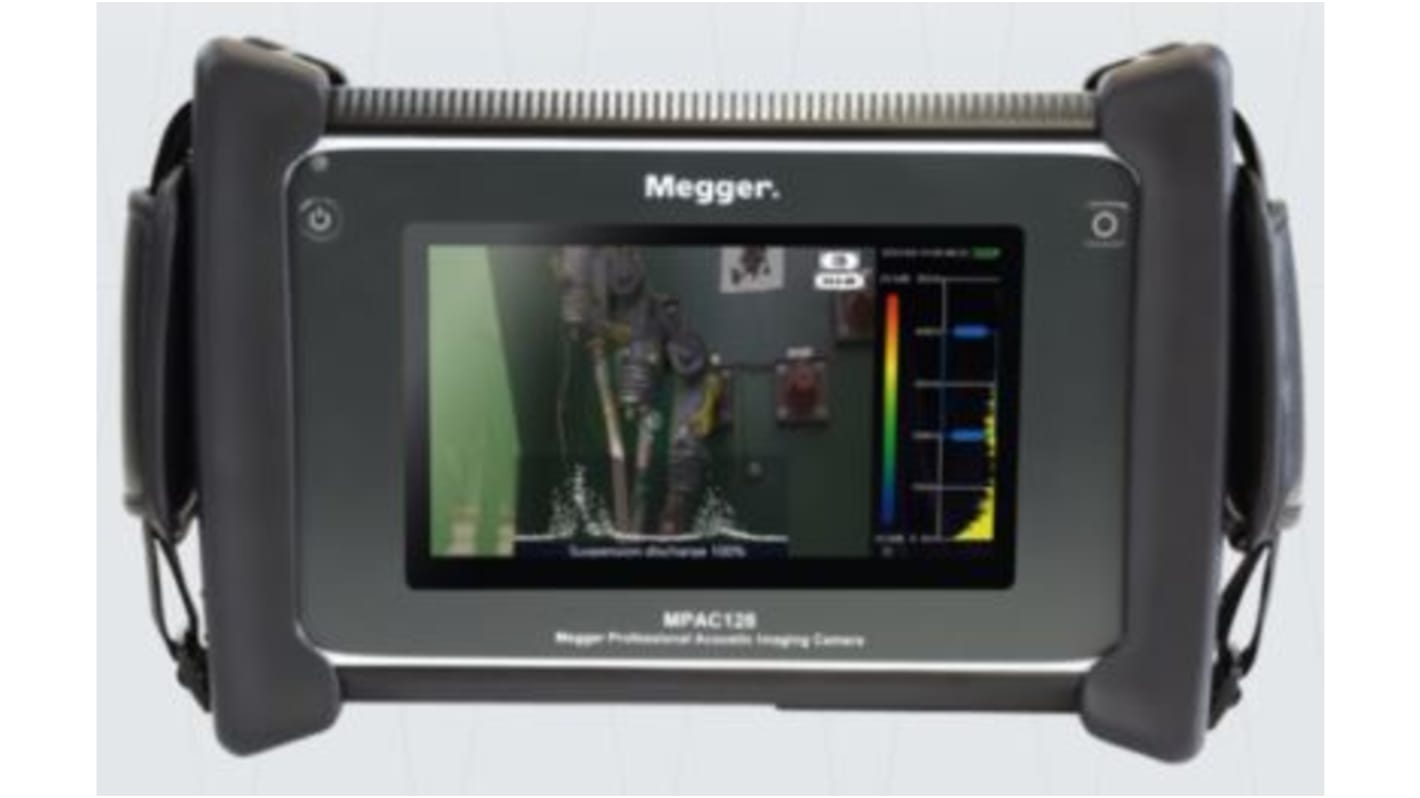 Megger MPAC128 Acoustic Imager, 1024 x 600pixel Display