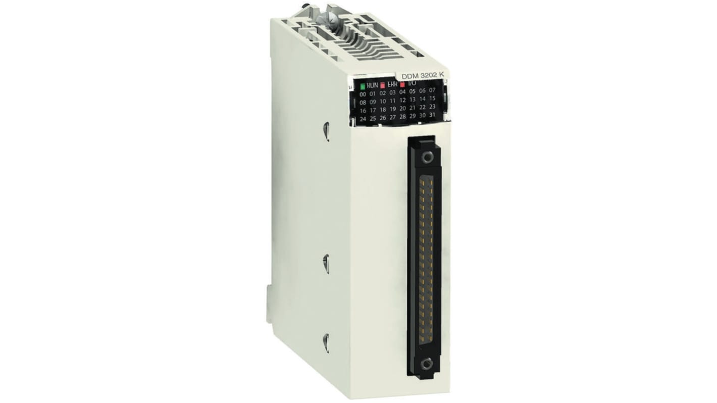 Módulo E/S para PLC Schneider Electric M340, para usar con Serie M340, 16 entradas tipo Discretos, 16 salidas tipo