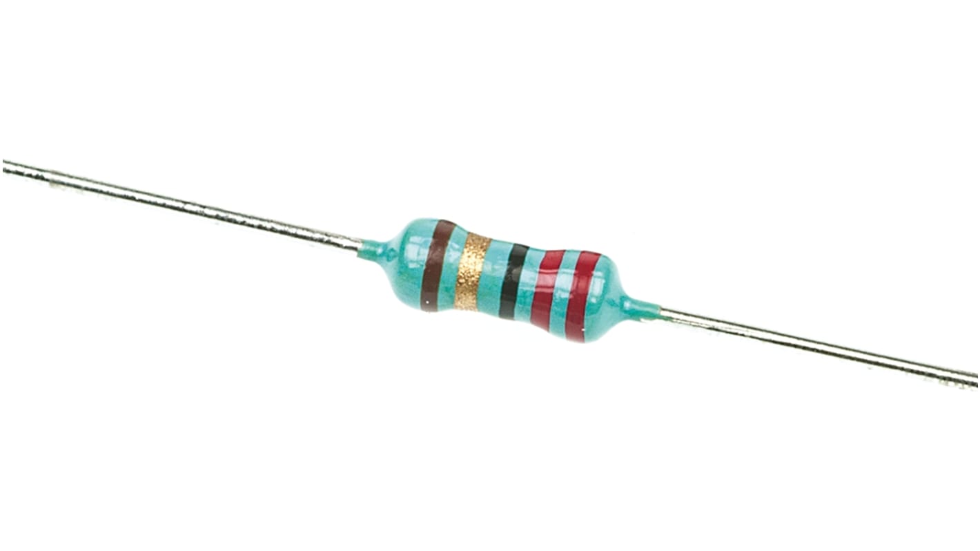 TE Connectivity 金属膜电阻, 22Ω, 0.6W, ±1%容差, ±50ppm/°C, LR1系列