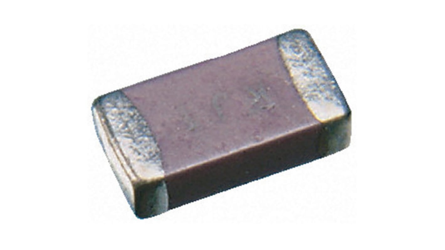 KEMET 2.7nF 25V dc C0G ±5% 0805 (2012M) - 積層セラミックコンデンサ(MLCC)