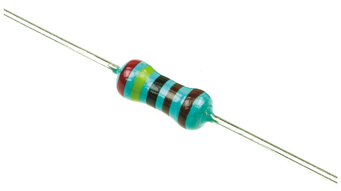 TE Connectivity 金属膜电阻, 2.4kΩ, 0.6W, ±1%容差, ±50ppm/°C, LR1系列