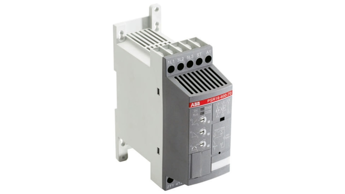 ABB PSR Sanftstarter 3-phasig 1,5 kW, 600 V ac / 3,9 A