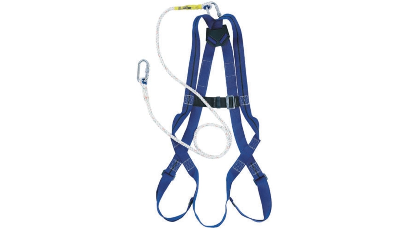 Honeywell Safety Fall Arrest Kit with D-Ring, Fast Release Buckle, Harness, Karabiner, Restraint Lanyard, Titan