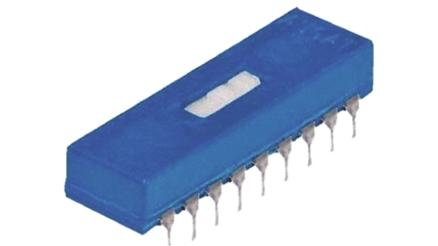 Przełącznik suwakowy, 4PDT, montaż PCB, 20V, 300 mA przy 115 V DC, -40 → +80°C, TE Connectivity