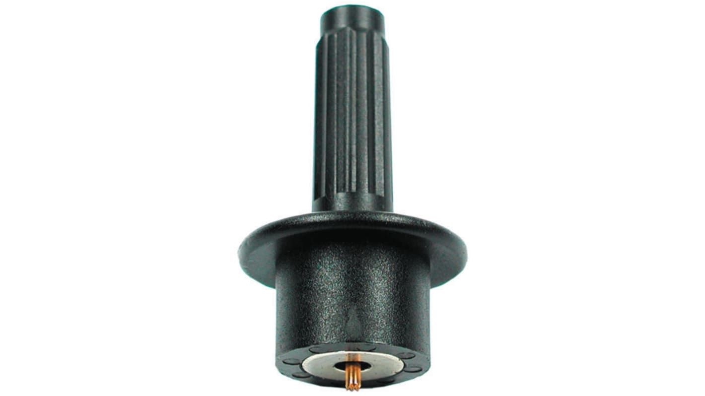 Staubli Testkonnektoradapter, Sort, blå, grøn, rød, gul, med Messing-kontakter, 4mm-fatning