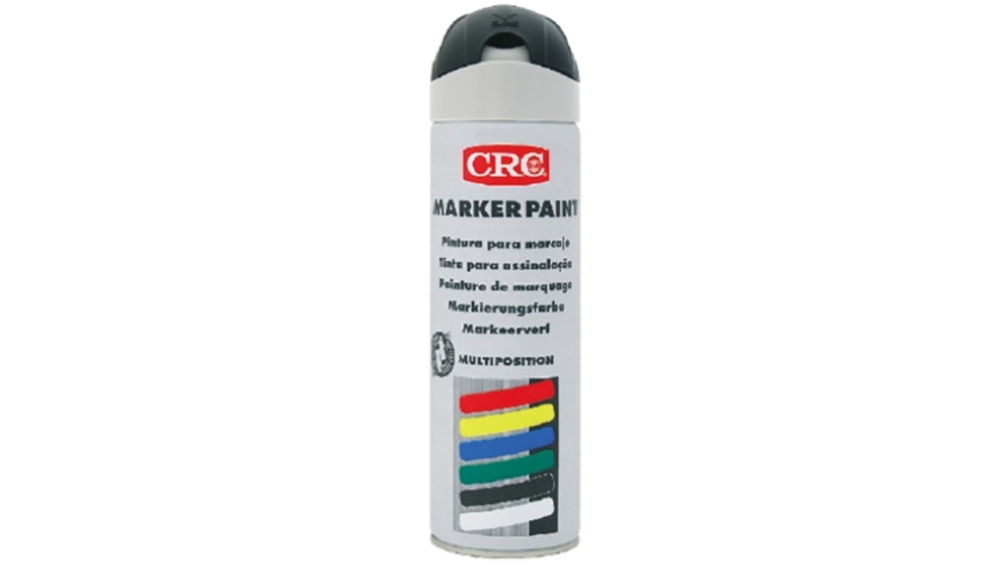 CRC MARKER PAINT Sprühfarbe Schwarz Fluoreszent, 500ml