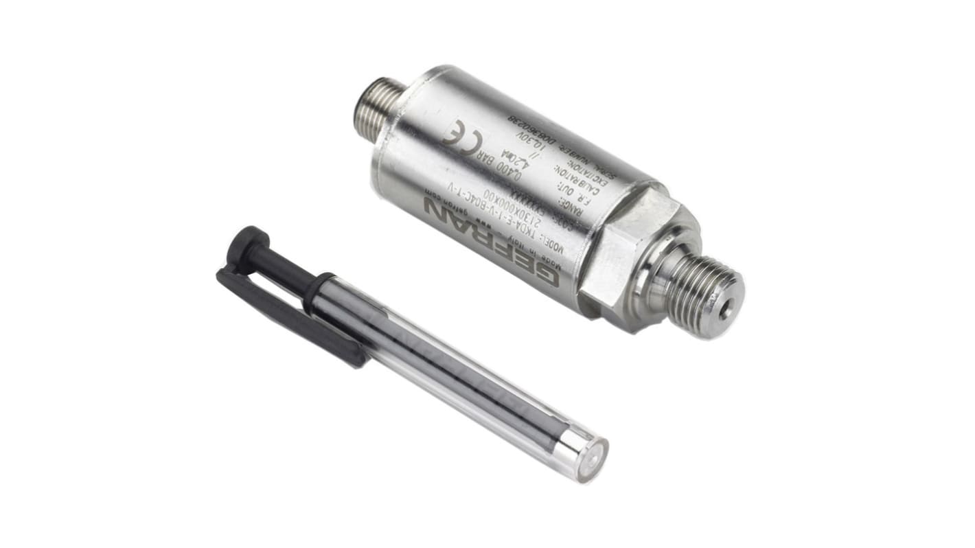 Tlakový snímač Absolutní Konektor M12 pro hydraulickou kapalinu, pneumatickou kapalinu max. tlak 10bar 15 → 30 V
