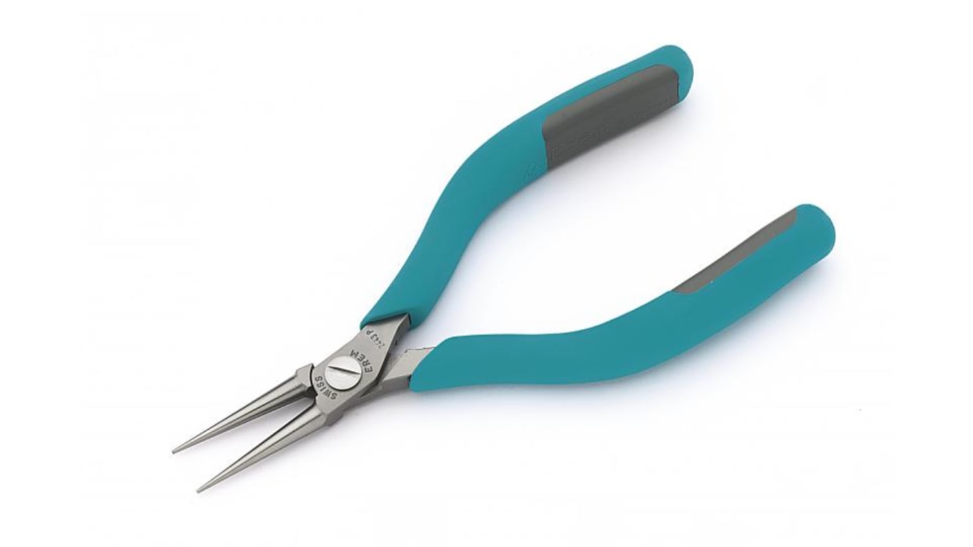 Weller Erem Round Nose Pliers, 146 mm Overall, 33,5mm Jaw, ESD