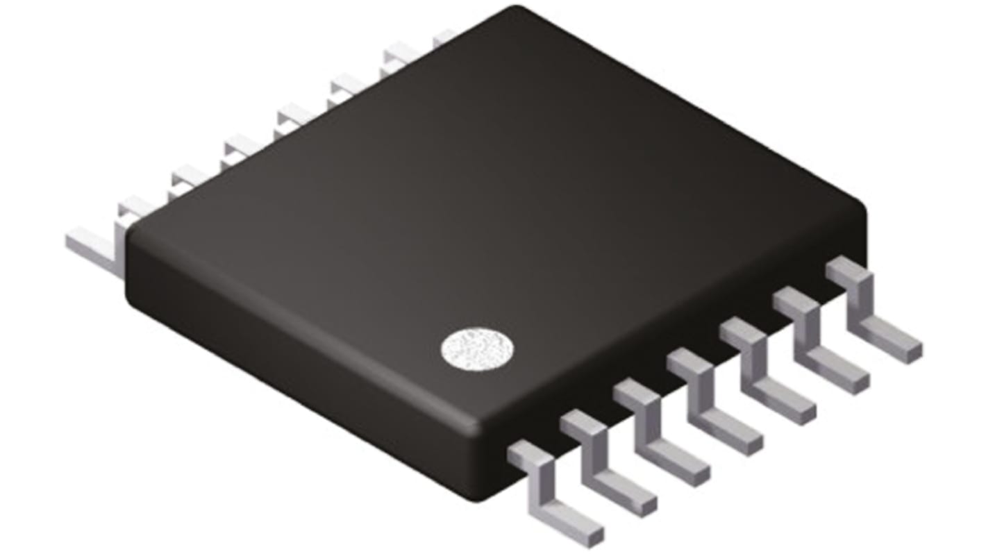 Microchip マイコン, PIC, 8MHz, 1536ワード, フラッシュ, 14-Pin TSSOP