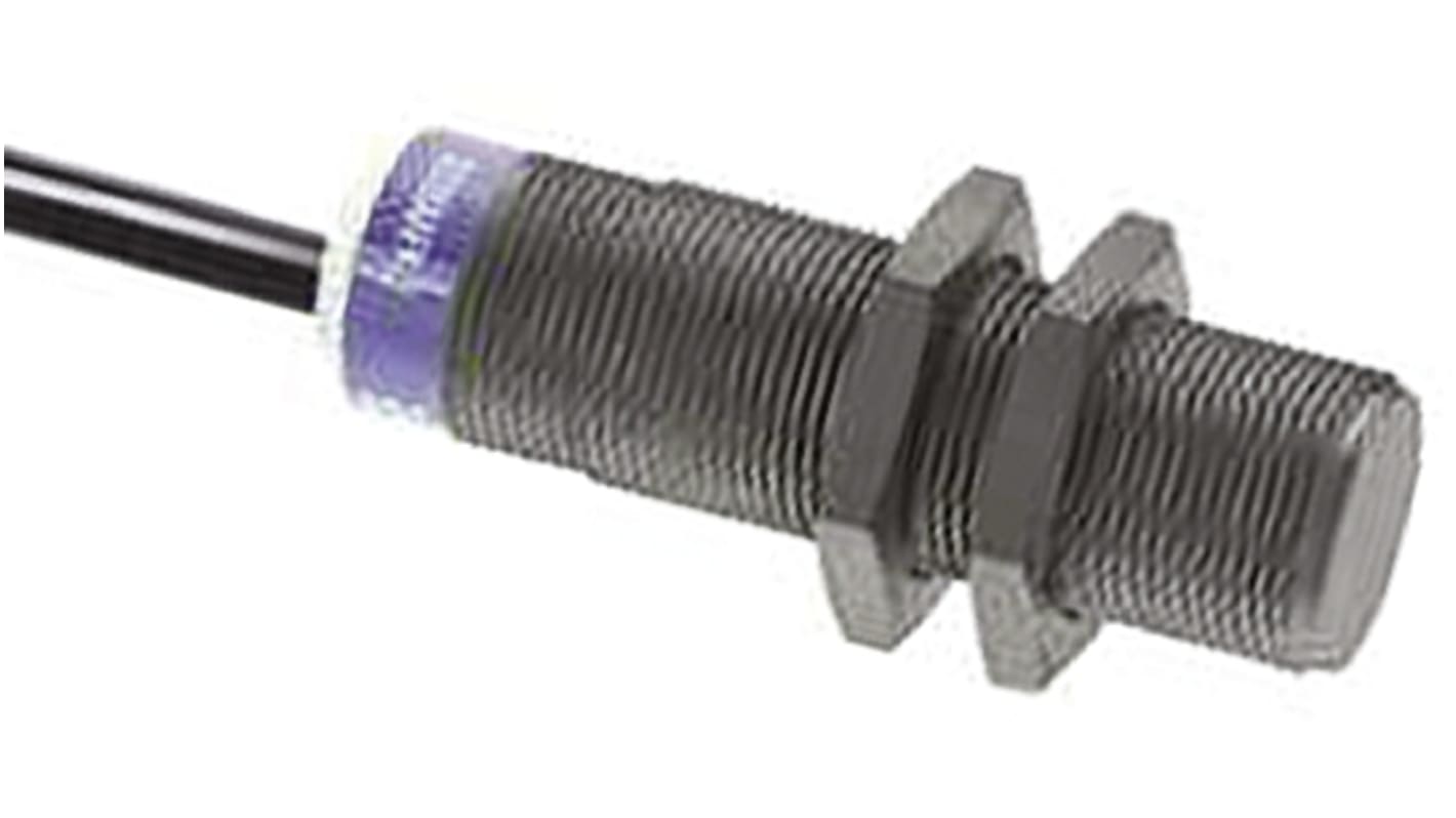 Rs-Online Sensore di prossimità Cilindro filettato Telemecanique Sensors M18 rilevamento 12 mm 12 → 48 V c.c