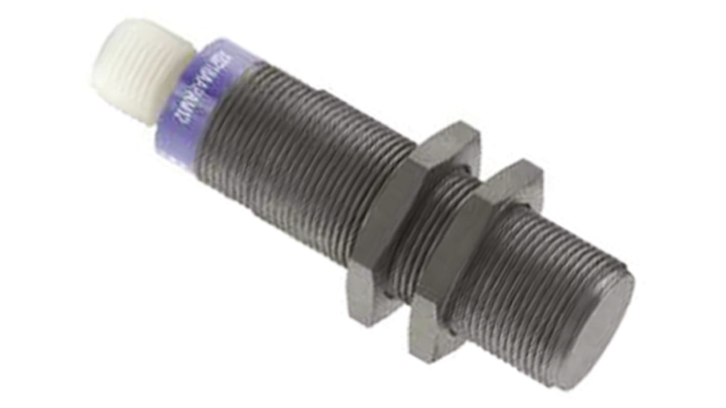 Rs-Online Sensore di prossimità Cilindro filettato Telemecanique Sensors M18 rilevamento 12 mm 12 → 48 V c.c
