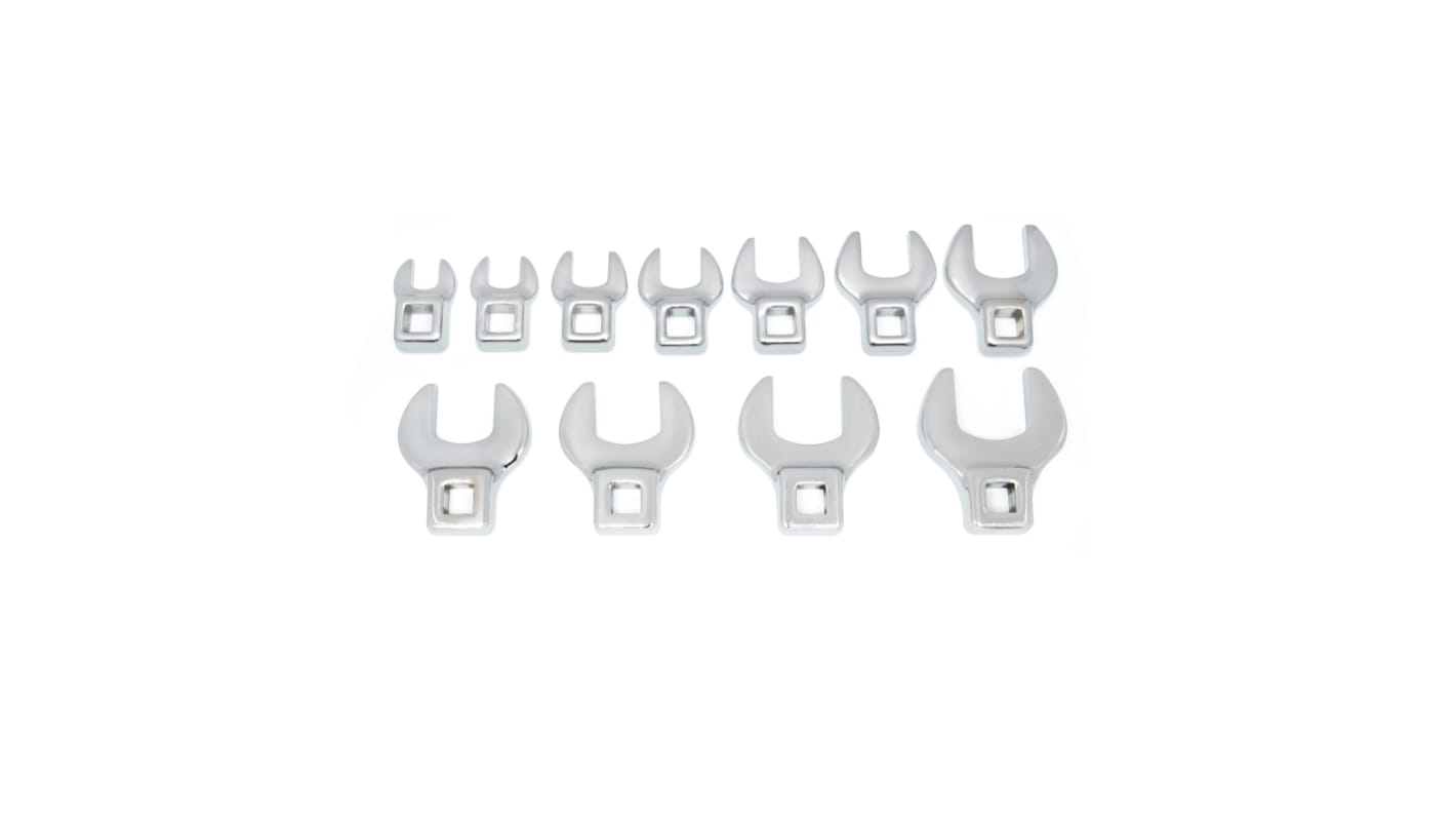 GearWrench 11-Piece Crow Foot Spanner Set, 15/16 → 1 in