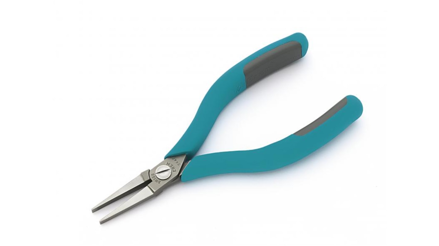 Weller Erem 2442 Flat Nose Pliers, 146 mm Overall, Straight Tip, 33,5mm Jaw, ESD