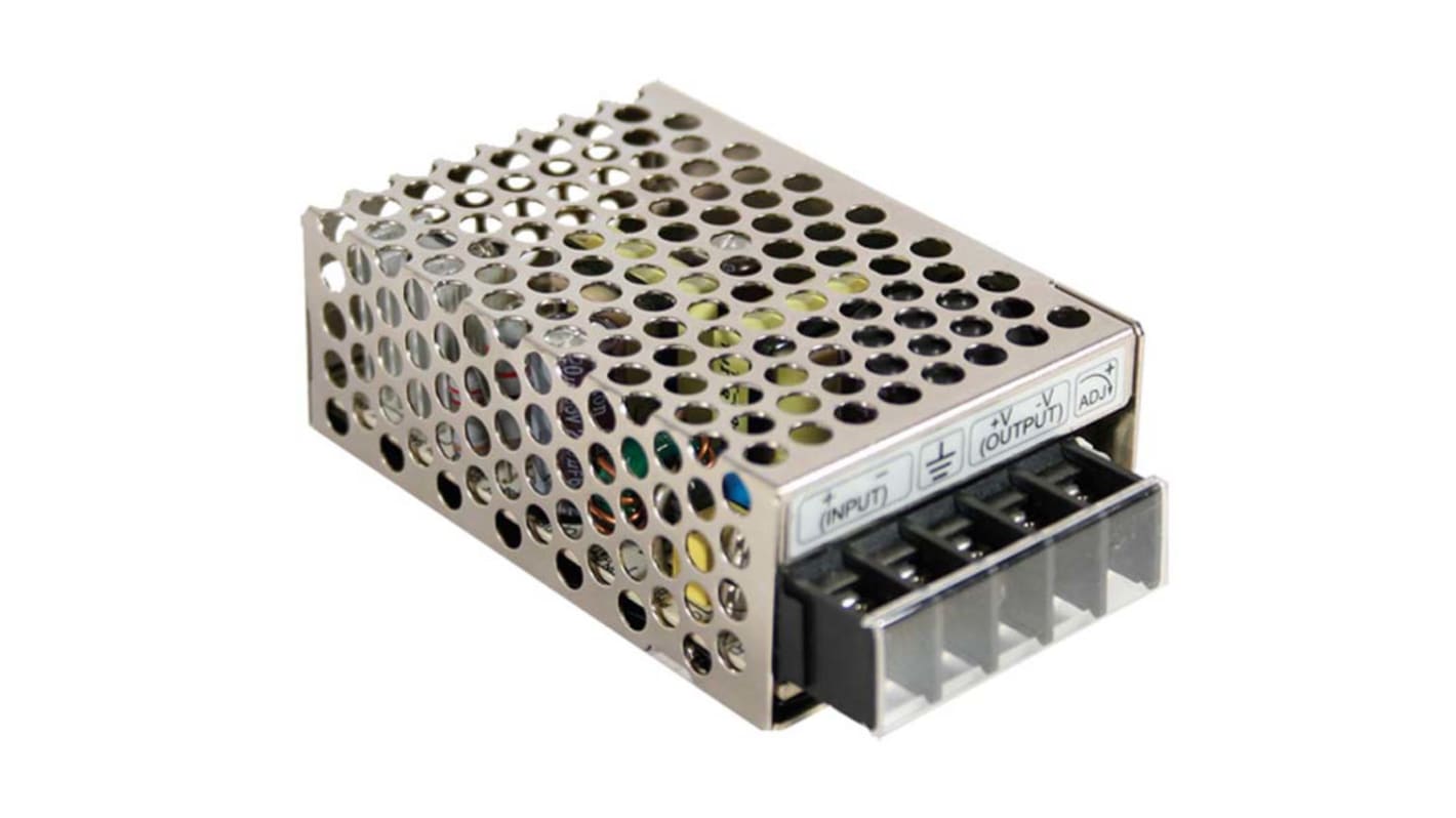 Przetwornica DC-DC, 15W, Uwe 18→ 36 V DC, Uwy 12V dc, Iwy 1.25A, MEAN WELL