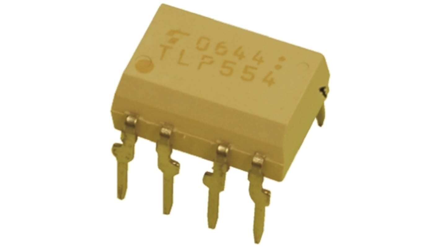 Toshiba, TLP251(F) DC Input Buffer, Totem-Pole Output Optocoupler, Through Hole, 8-Pin PDIP