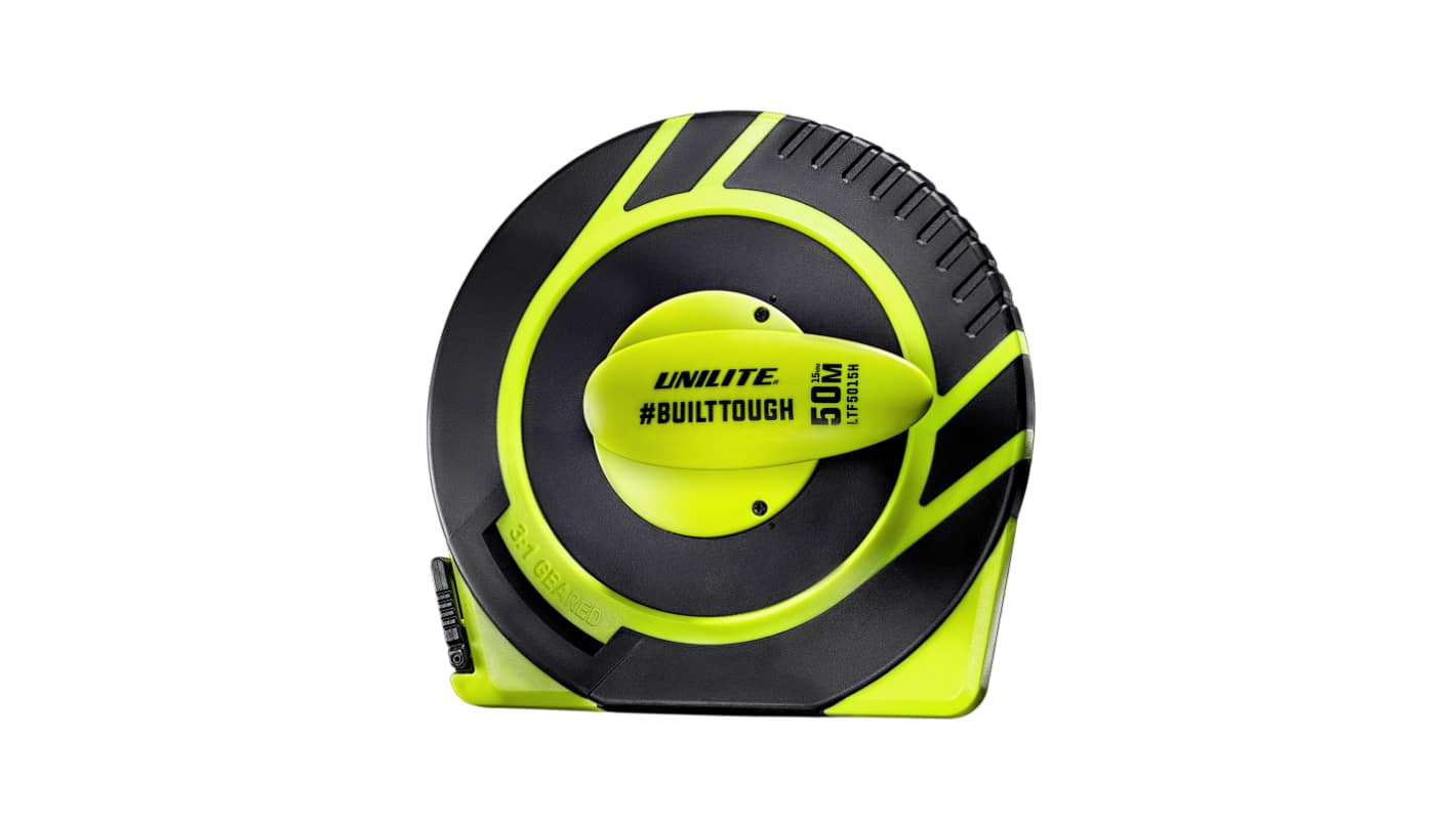 Unilite LTF 50m Tape Measure, Metric & Imperial
