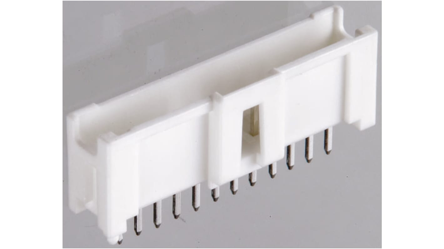 Molex MicroClasp Series Straight Through Hole PCB Header, 6 Contact(s), 2.0mm Pitch, 1 Row(s), Shrouded