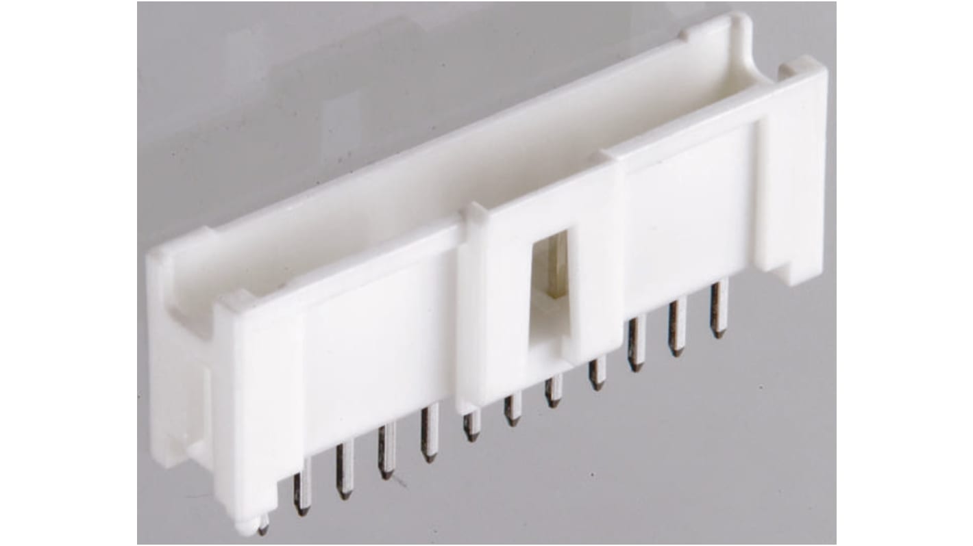 Molex ストレート 基板接続用ピンヘッダ 14極 2.0mm 1列, スルーホール実装