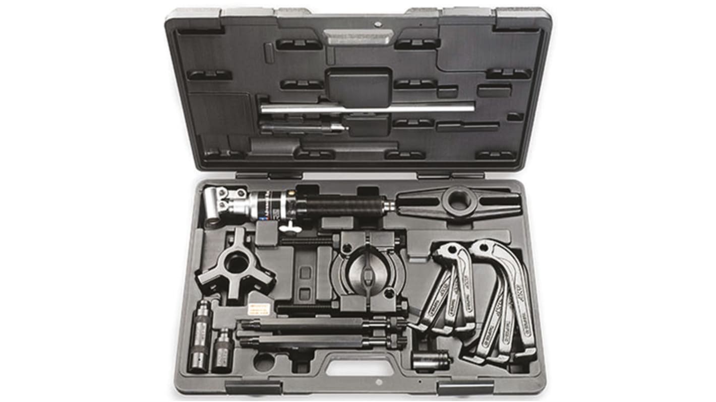 SKF Hydraulic Bearing Puller, 11.2t Force, 17-Piece