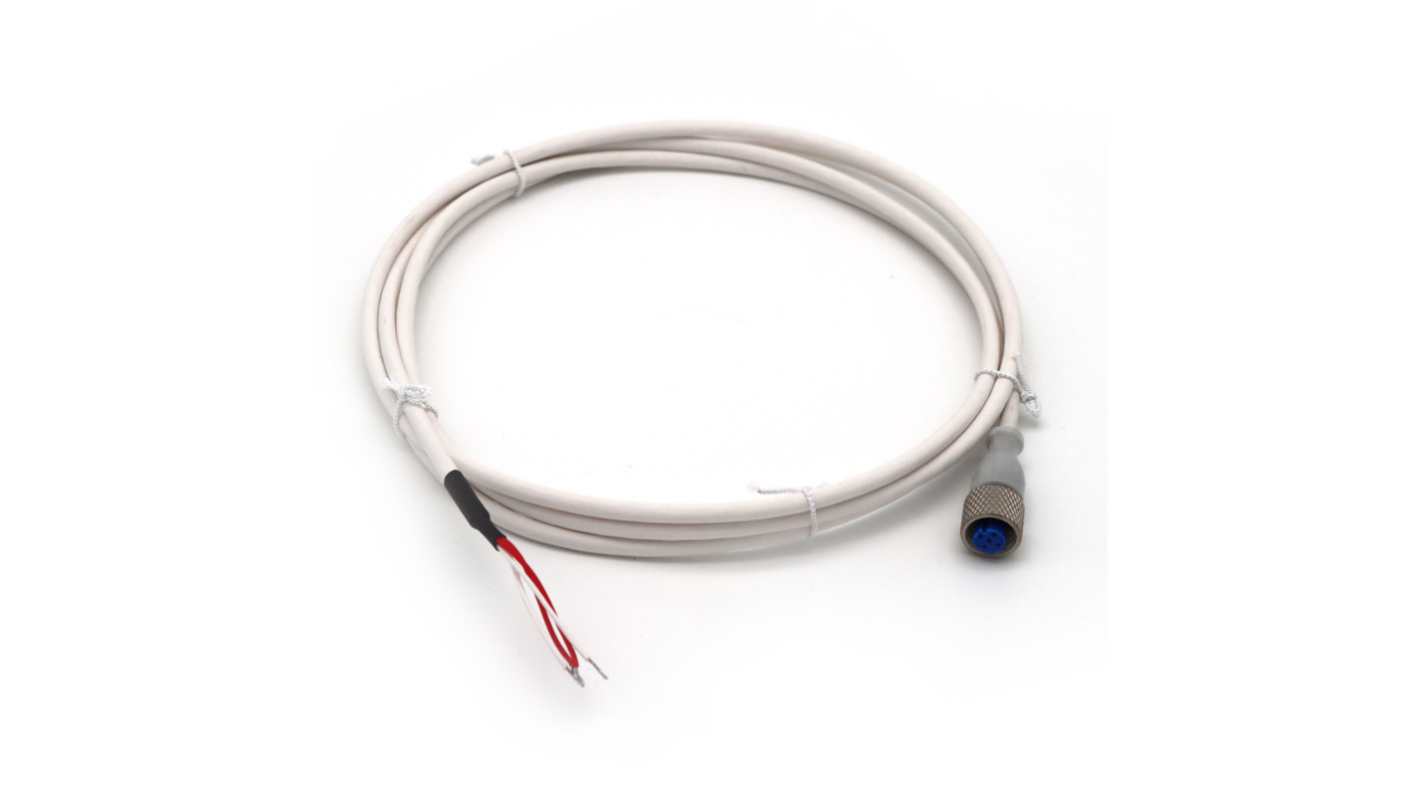 Prosensor RALDM Series Type J, K Extension Cable, 2m, PVC Insulation, +105°C Max, 7/0.2mm