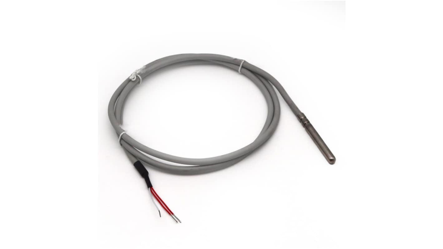 Prosensor PT100 Temperature Probe, 6mm Dia, 100mm Long, 3 Wire, Class A +180°C Max