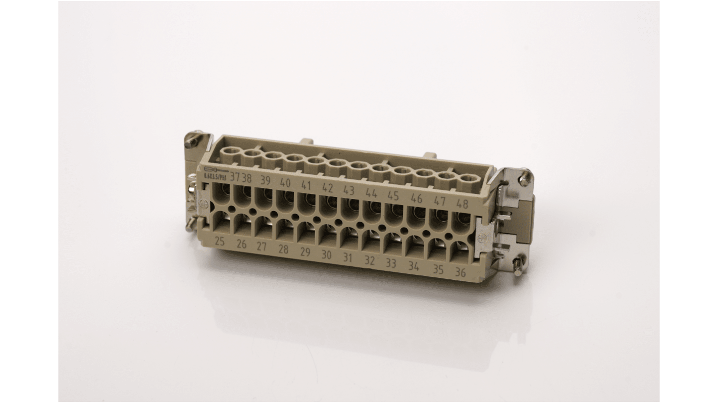 RS PRO Insert, 16A, Female, 24 Contacts