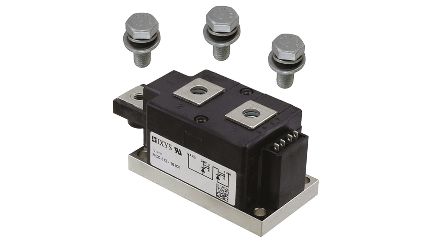 IXYS MCC312-16IO1, Dual Thyristor Module 1600V, 320A 150mA