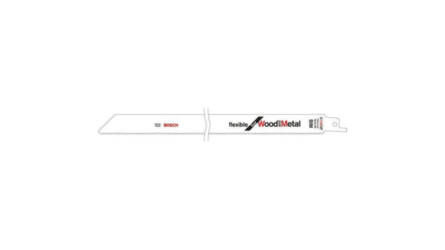 Bosch 300 mm Bi-metal Reciprocating Saw Blade, 10 → 14 TPI