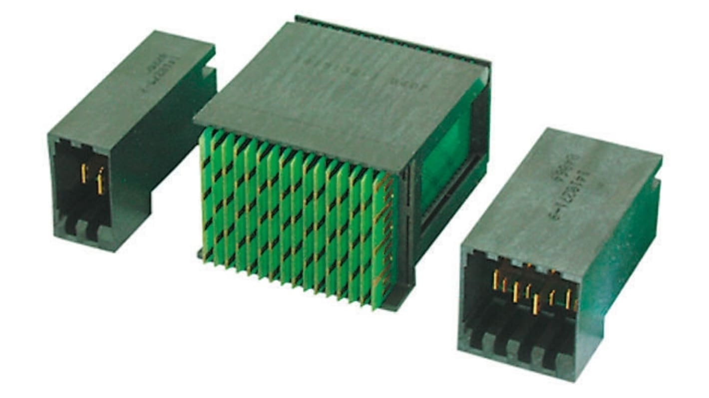 TE Connectivity, MULTIGIG RT 2 1.8mm Pitch VITA 46 Centre Backplane Connector, Male, Right Angle, 16 Column, 7 Row, 112